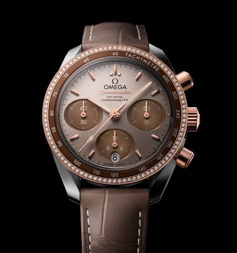 omega speedmaster 38 cappuccino|omega speedmaster 38 stainless steel.